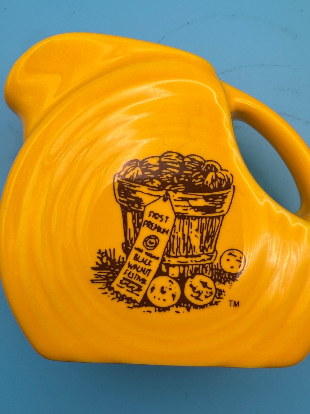 Black Walnut Festival Spencer WV Fiesta Homer Laughlin Miniature Pitcher